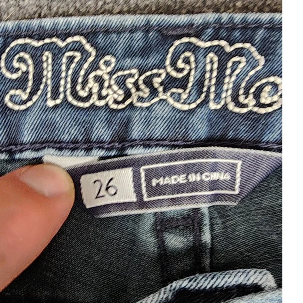 Miss Me‎ Ashley Low Rise Jegging Dark Wash Skinny Jeans Size 26 JO5204G2